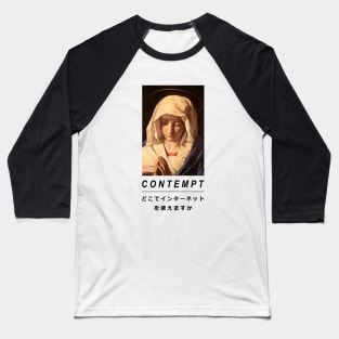 contemptuous maria praying japanese Baseball T-Shirt